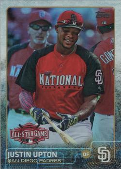 2015 Topps Update - Rainbow Foil #US273 Justin Upton Front