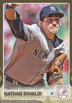 2015 Topps Update - Gold #US27 Nathan Eovaldi Front