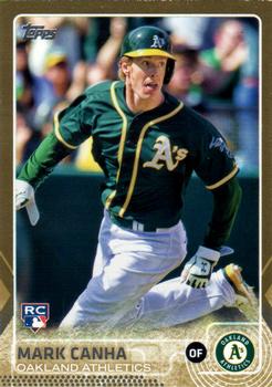 2015 Topps Update - Gold #US49 Mark Canha Front