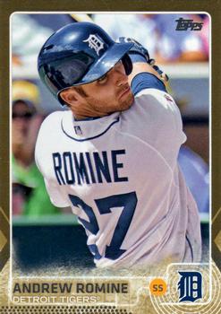 2015 Topps Update - Gold #US137 Andrew Romine Front