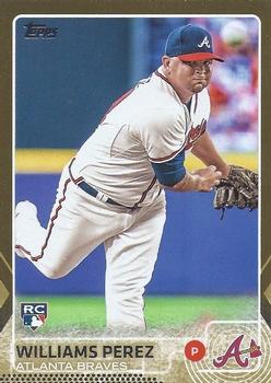 2015 Topps Update - Gold #US289 Williams Perez Front