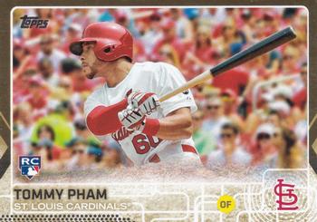 2015 Topps Update - Gold #US13 Tommy Pham Front
