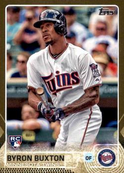 2015 Topps Update - Gold #US25 Byron Buxton Front
