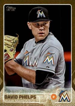 2015 Topps Update - Gold #US30 David Phelps Front