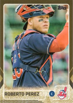 2015 Topps Update - Gold #US36 Roberto Perez Front