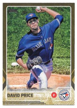 2015 Topps Update - Gold #US46 David Price Front