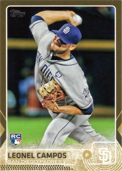 2015 Topps Update - Gold #US67 Leonel Campos Front