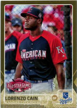 2015 Topps Update - Gold #US76 Lorenzo Cain Front