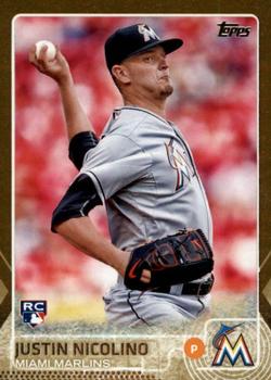 2015 Topps Update - Gold #US85 Justin Nicolino Front