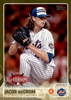 2015 Topps Update - Gold #US90 Jacob deGrom Front