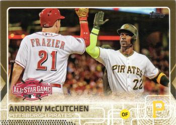 2015 Topps Update - Gold #US100 Andrew McCutchen Front