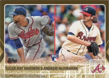 2015 Topps Update - Gold #US110 Andrew McKirahan / Sugar Ray Marimon Front