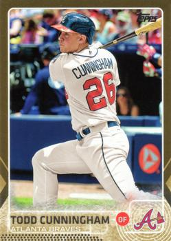 2015 Topps Update - Gold #US111 Todd Cunningham Front