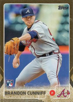 2015 Topps Update - Gold #US120 Brandon Cunniff Front