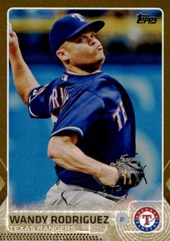 2015 Topps Update - Gold #US197 Wandy Rodriguez Front