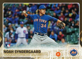 2015 Topps Update - Gold #US234 Noah Syndergaard Front