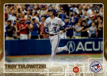 2015 Topps Update - Gold #US268 Troy Tulowitzki Front