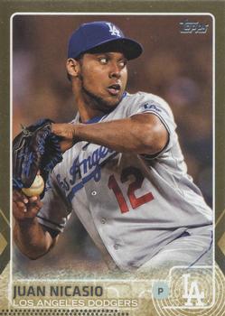 2015 Topps Update - Gold #US279 Juan Nicasio Front