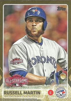 2015 Topps Update - Gold #US295 Russell Martin Front