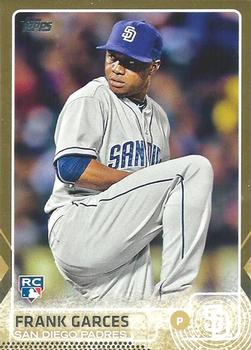 2015 Topps Update - Gold #US367 Frank Garces Front