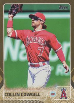 2015 Topps Update - Gold #US385 Collin Cowgill Front