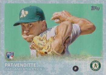 2015 Topps Update - Snow Camo #US81 Pat Venditte Front