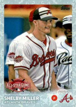 2015 Topps Update - Snow Camo #US106 Shelby Miller Front