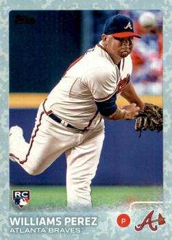 2015 Topps Update - Snow Camo #US289 Williams Perez Front