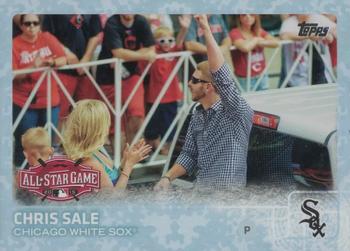 2015 Topps Update - Snow Camo #US302 Chris Sale Front