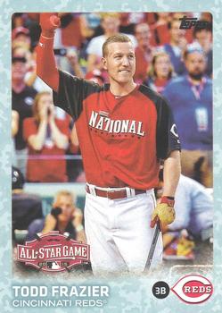 2015 Topps Update - Snow Camo #US342 Todd Frazier Front