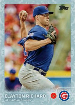 2015 Topps Update - Snow Camo #US391 Clayton Richard Front