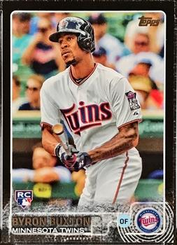 2015 Topps Update - Black #US25 Byron Buxton Front