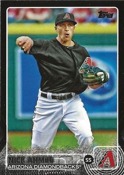 2015 Topps Update - Black #US57 Nick Ahmed Front