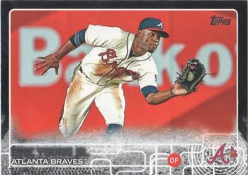 2015 Topps Update - Black #US262 Eric Young Jr. Front