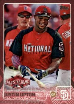 2015 Topps Update - Pink #US273 Justin Upton Front