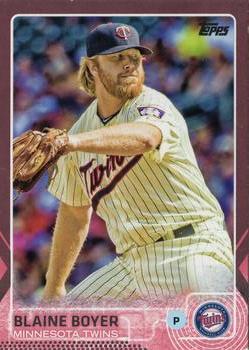 2015 Topps Update - Pink #US345 Blaine Boyer Front