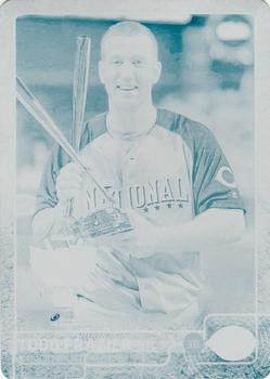 2015 Topps Update - Printing Plates Cyan #US65 Todd Frazier Front
