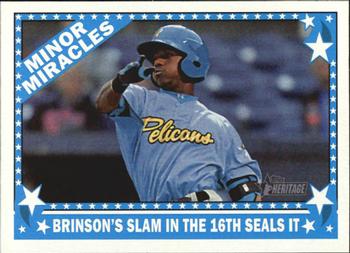 2015 Topps Heritage Minor League - Minor Miracles #MM-13 Lewis Brinson Front