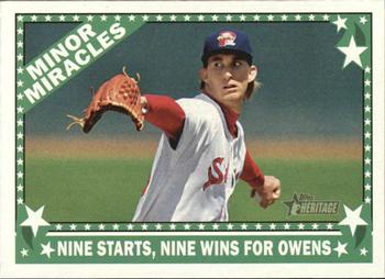 2015 Topps Heritage Minor League - Minor Miracles #MM-20 Henry Owens Front