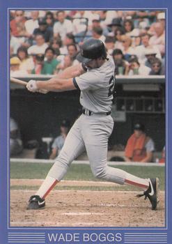 1988 Gray Star Series 2 Blue Border (unlicensed) #1 Wade Boggs Front