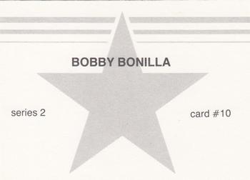 1988 Gray Star Series 2 Blue Border (unlicensed) #10 Bobby Bonilla Back