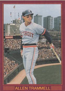 1988 Baseball Stars Series 4 (unlicensed) #3 Alan Trammell Front