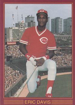 1988 Baseball Stars Series 4 (unlicensed) #5 Eric Davis Front