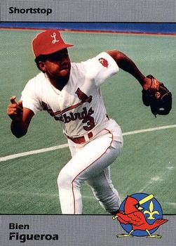 1990 Louisville Redbirds #15 Bien Figueroa Front