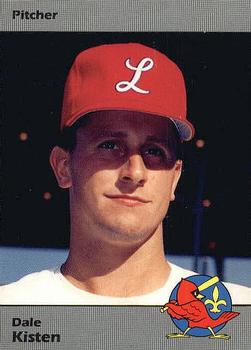 1990 Louisville Redbirds #22 Dale Kisten Front