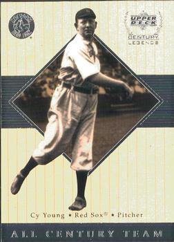 1999 Upper Deck Century Legends - All-Century Team #AC9 Cy Young  Front