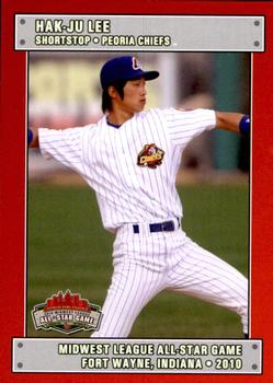 2010 Grandstand Midwest League All-Star Game Western Division #NNO Hak-Ju Lee Front