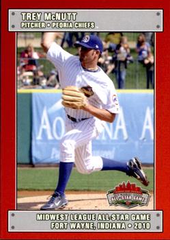 2010 Grandstand Midwest League All-Star Game Western Division #NNO Trey McNutt Front