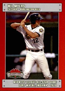 2010 Grandstand Midwest League All-Star Game Western Division #NNO Wil Myers Front