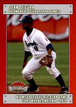 2010 Grandstand Midwest League All-Star Game Western Division #NNO Jean Segura Front